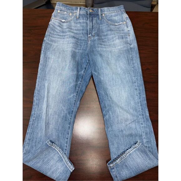 Madewell The Perfect Vintage Jeans With Heart Patch Size 30 - Picture 1 of 9